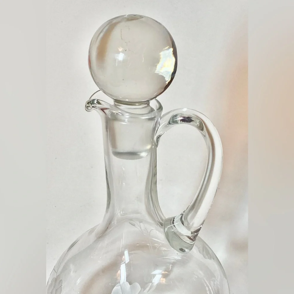 Princess House heritage pattern, Crystal Decanter